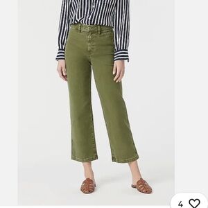 NWT J. CREW SLIM WIDE KHAKI PANT